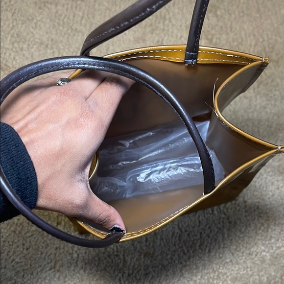 Bloomingdale’s Little Brown Bag - Brown Tote - Picture 3 of 3